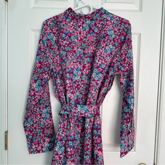 J.Crew Beach shirtdress size XL - Picture 10 of 13